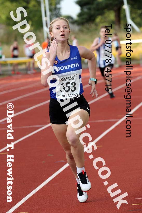 800 metres, 2021 North East Grand Prix 6, Monkton, Wednesday, August 4th. Photo: David T. Hewitson/Sports for All Pics